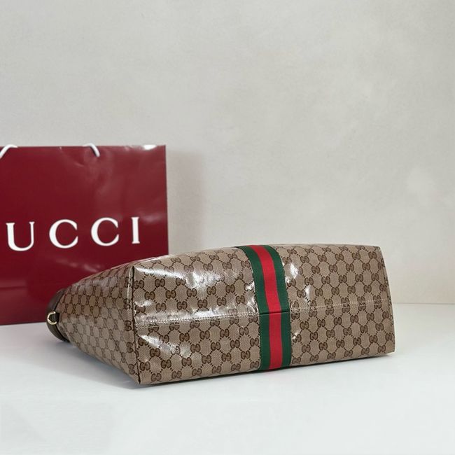 Gucci Giglio large tote bag 853971 brown GG canvas