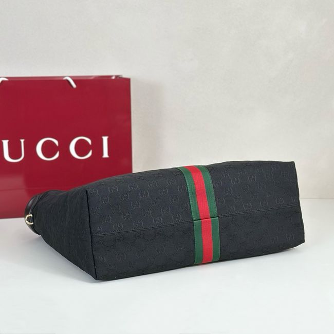 Gucci Giglio large tote bag GG canvas 853971 black