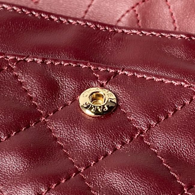 Chanel 2.55 Handbag A37586 Dark Burgundy