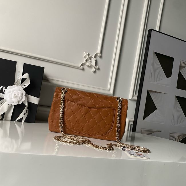 Chanel 2.55 Handbag A37586 camel