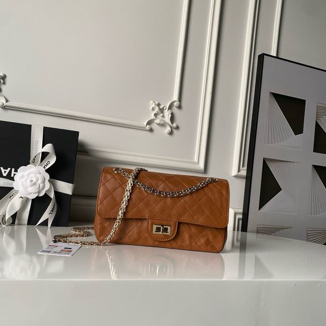 Chanel 2.55 Handbag A37586 camel