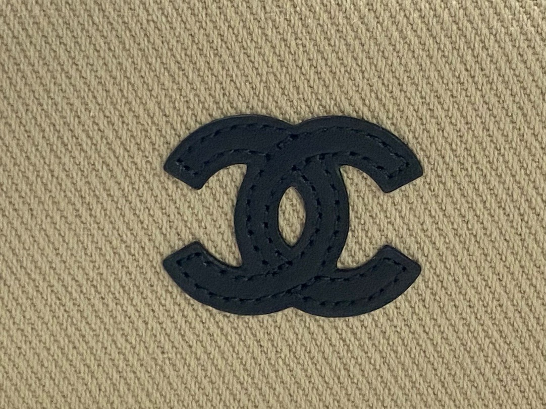 Chanel Large Zipped Pouch AP5267 Beige