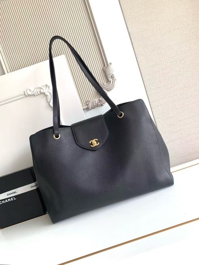 Chanel Large Shopping Bag AS6245 black