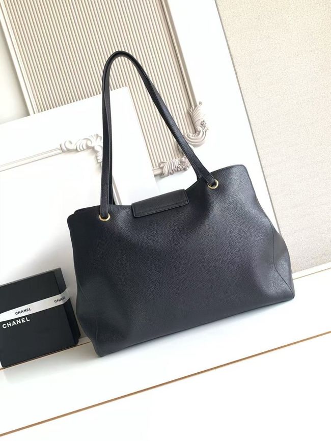 Chanel Large Shopping Bag AS6245 black