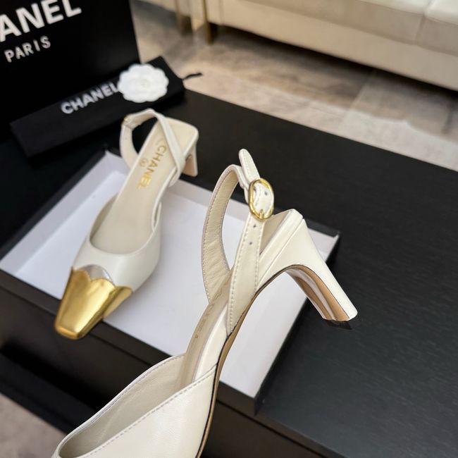 Chanel Slingbacks Lambskin 64106-8