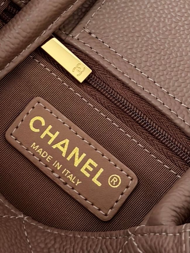 Chanel Small Shopping Bag AS6025 Dark pink