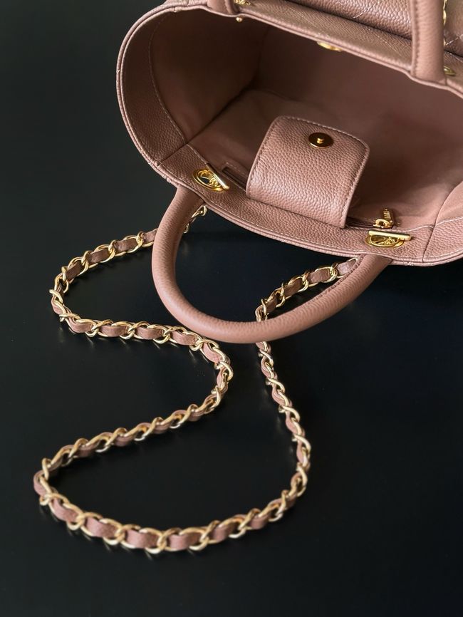 Chanel Small Shopping Bag AS6025 Dark pink