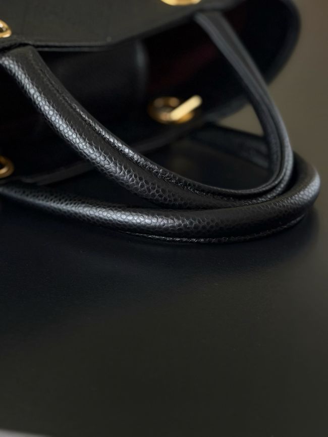 Chanel Small Shopping Bag AS6025 black