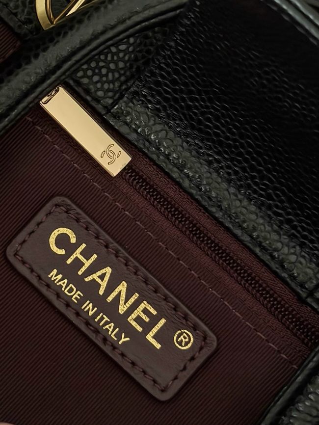 Chanel Small Shopping Bag AS6025 black