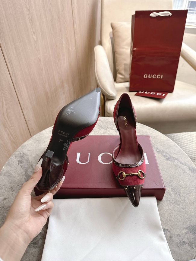 Gucci Womens Savoy pump 875052-3