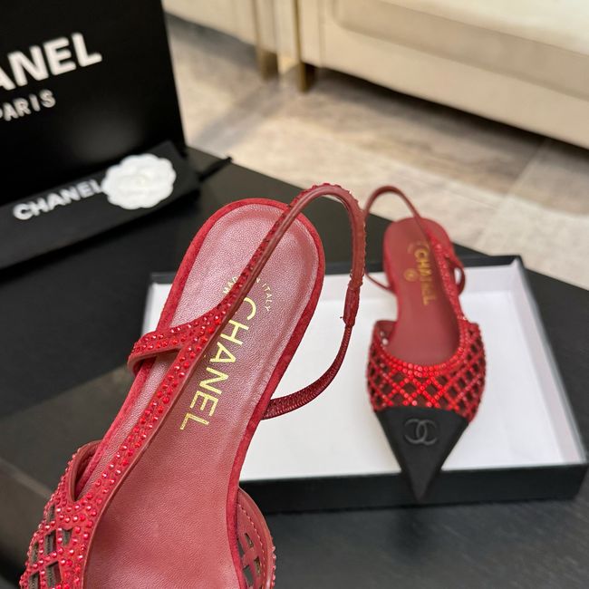 Chanel Slingbacks Lambskin 64110-2