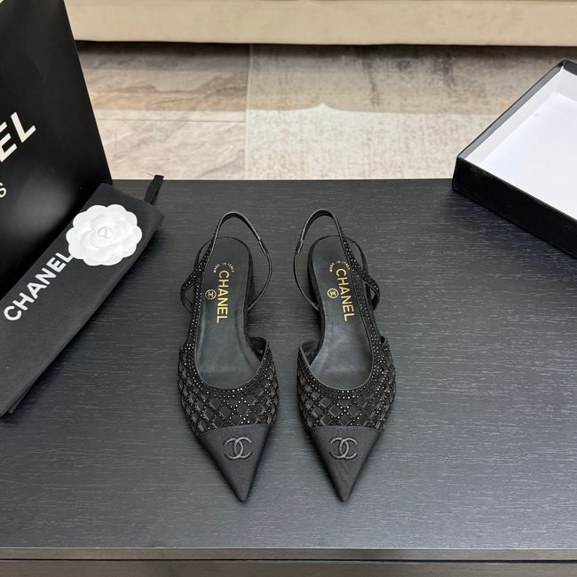 Chanel Slingbacks Lambskin 64110-3