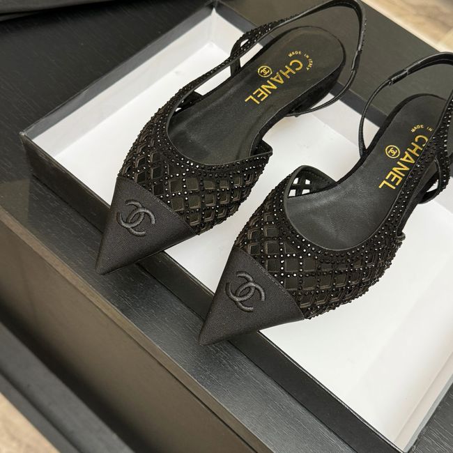 Chanel Slingbacks Lambskin 64110-3