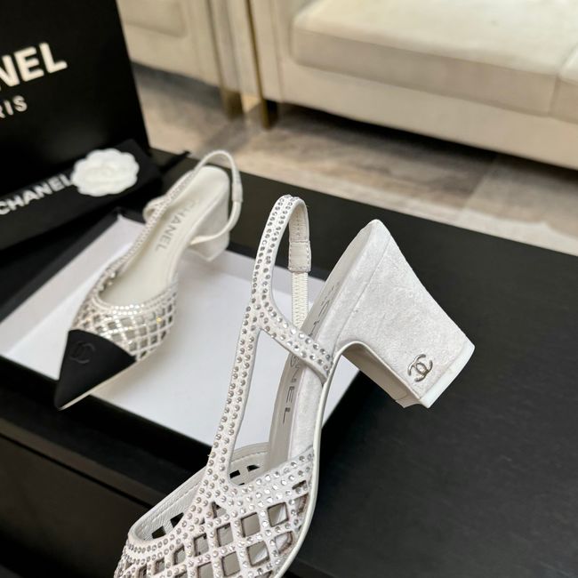 Chanel Slingbacks Lambskin 64111-1