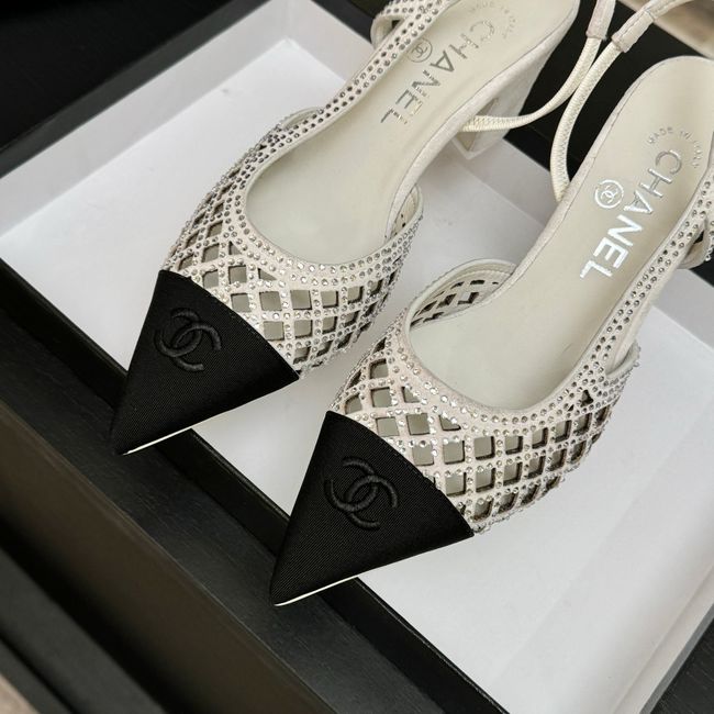 Chanel Slingbacks Lambskin 64111-1
