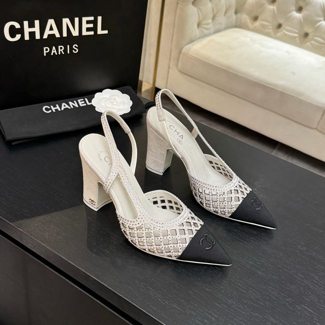 Chanel Slingbacks Lambskin 64112-1