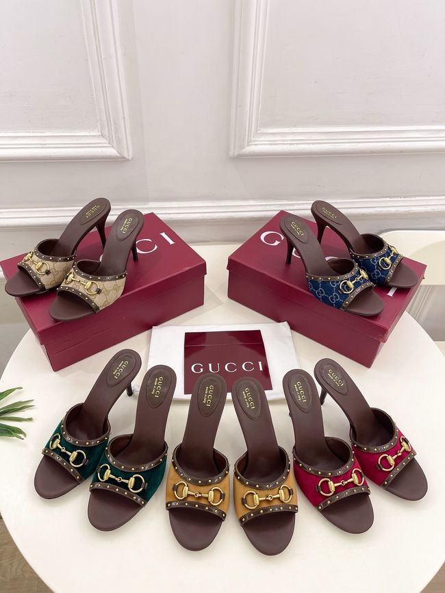 Gucci Womens slide sandal with Horsebit 853671-2