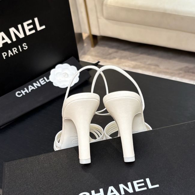 Chanel Slingbacks Lambskin heels 9CM 64125-1
