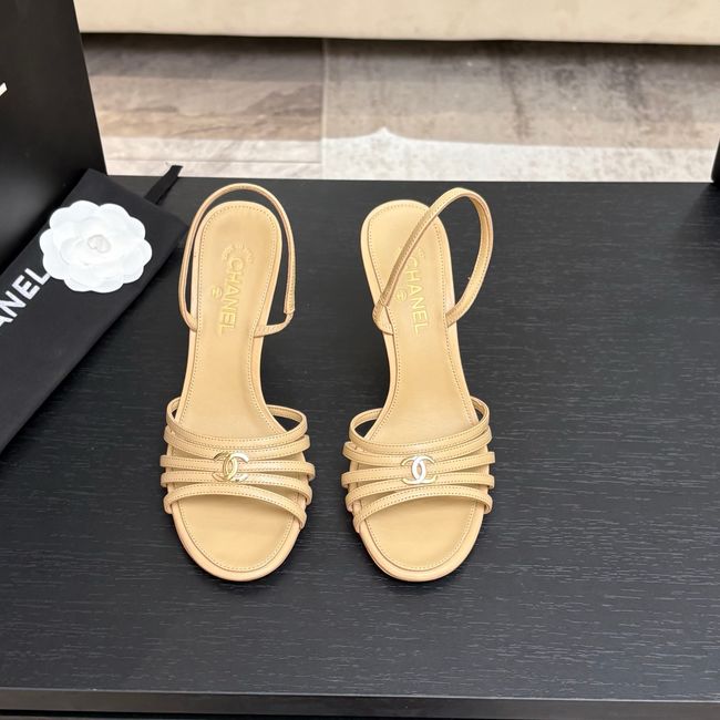 Chanel Slingbacks Lambskin heels 9CM 64125-2