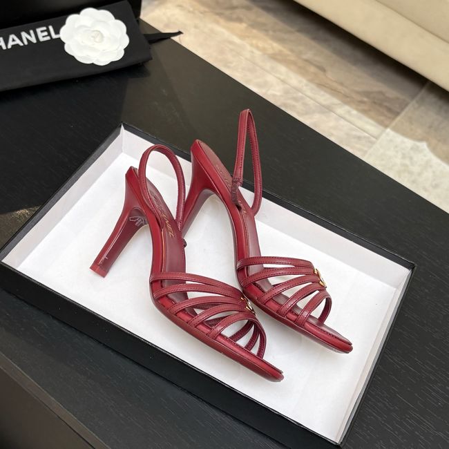 Chanel Slingbacks Lambskin heels 9CM 64125-4