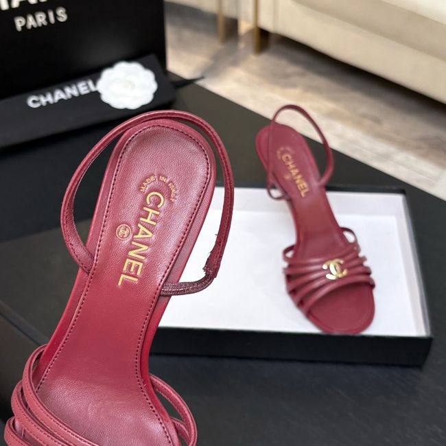 Chanel Slingbacks Lambskin heels 9CM 64125-4