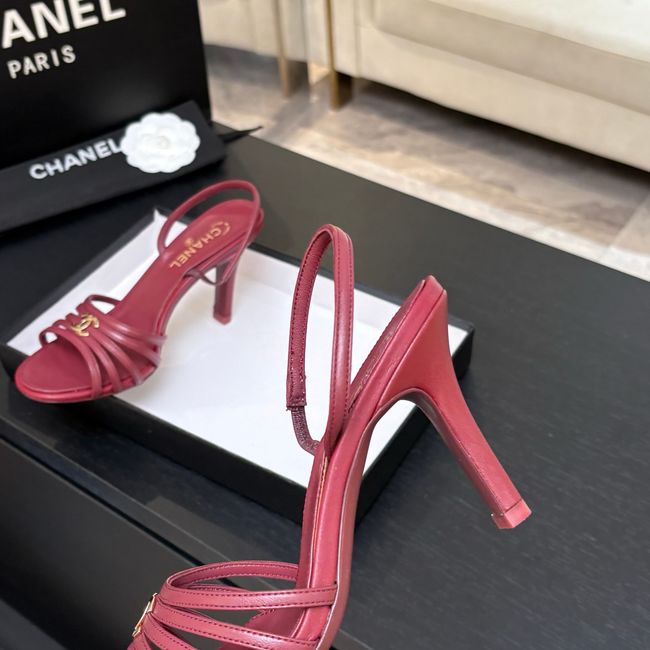 Chanel Slingbacks Lambskin heels 9CM 64125-4