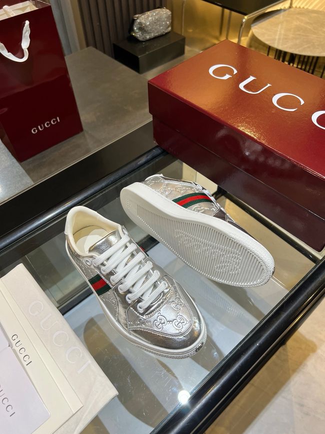Gucci sneakr with Web 757943-16