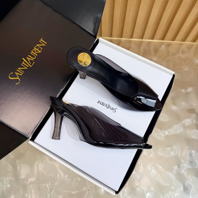 Saint Laurent SABRINA mules in TPU 64127-4