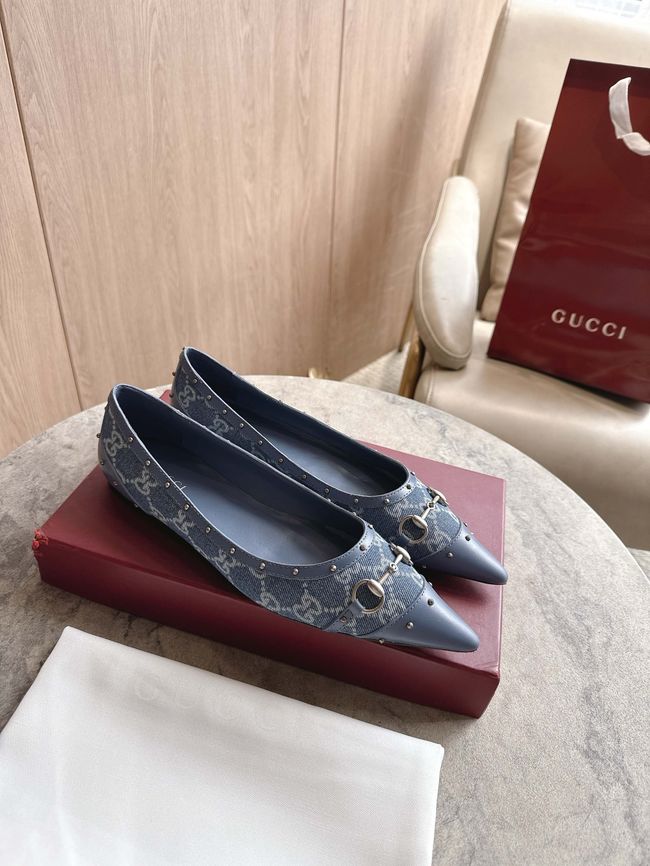 Gucci Womens Savoy ballerina 875101-3