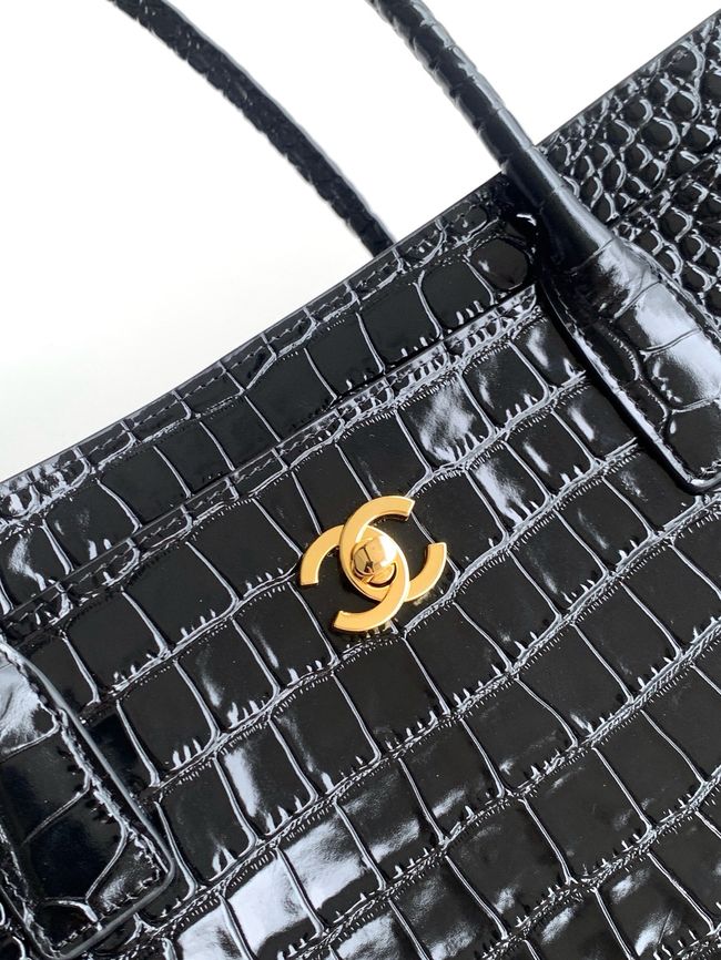 Chanel Large Shopping Bag AS6239 black