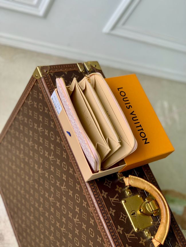 Louis Vuitton Zippy Wallet M29575 Rose Ruban Louis Vuitton Zippy Wallet M29575 Rose Ruban