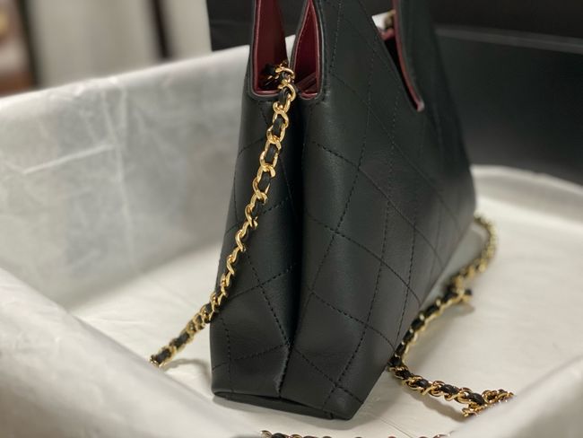 Chanel Small Shopping Bag AS6392 black