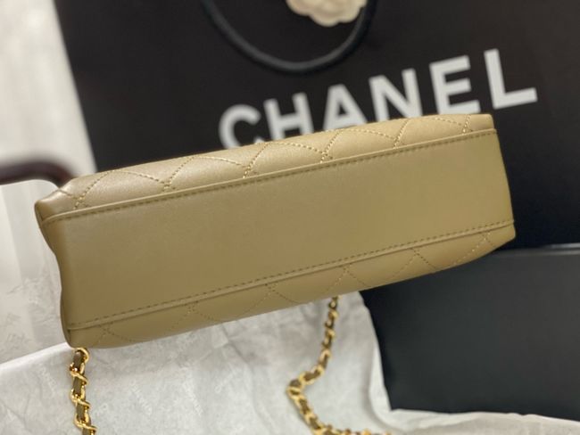 Chanel Small Shopping Bag AS6392 khaki