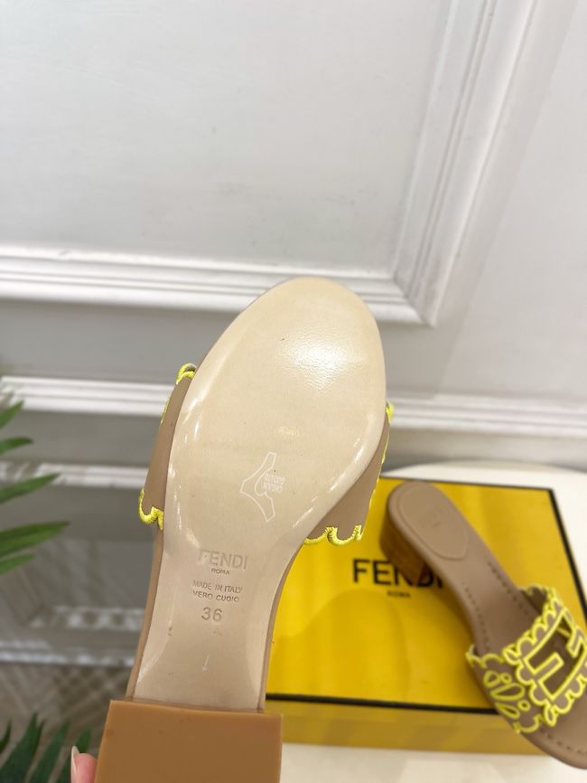 Fendi Baguette Heel height 55 mm 8R8862-2