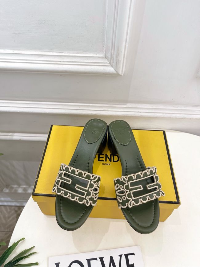 Fendi Baguette Heel height 55 mm 8R8862-6