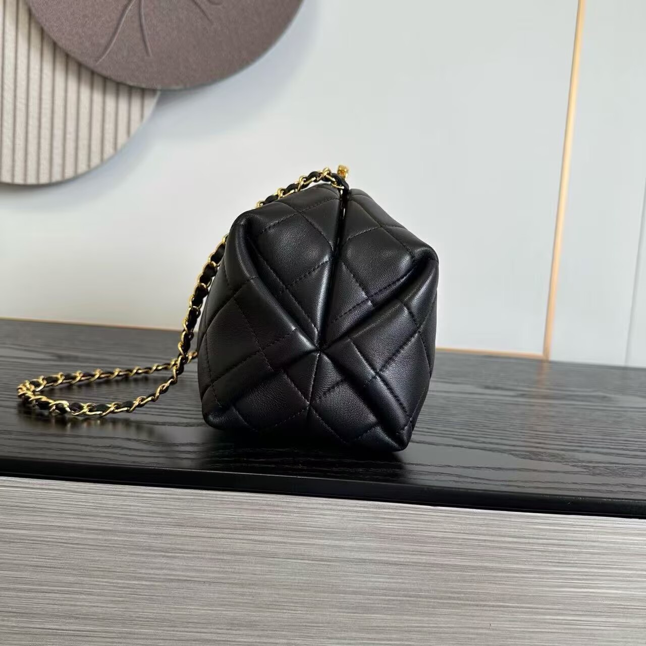 Chanel 26S Spring Summer 2026 Clutch With Chain Lambskin AP5251 Gold-Tone Metal Black