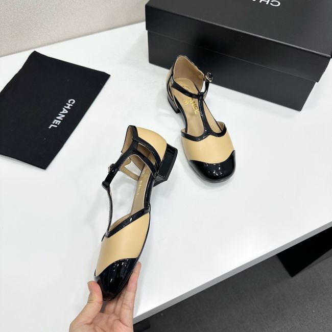 Chanel Mary Janes Lambskin 64151-4