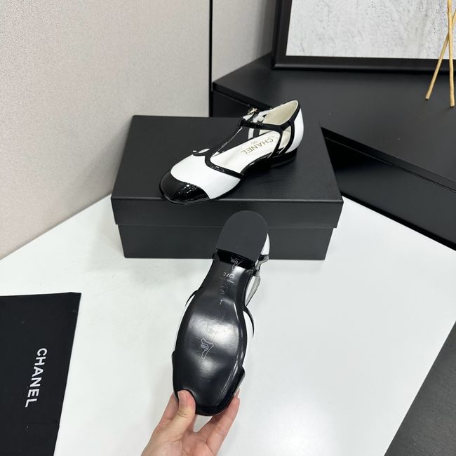 Chanel Mary Janes Lambskin 64151-6