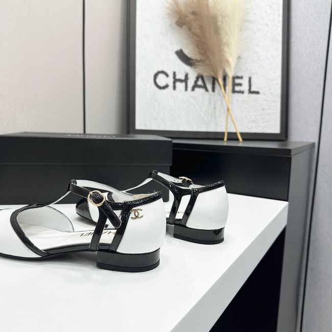 Chanel Mary Janes Lambskin 64151-6