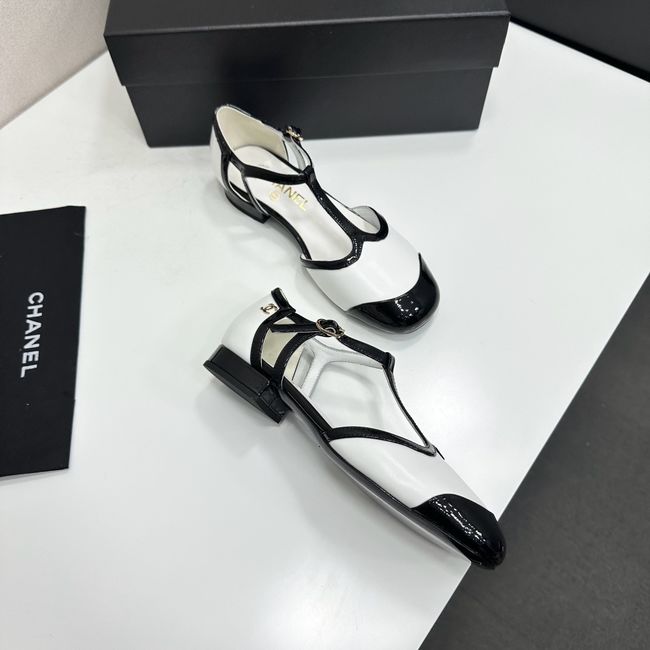 Chanel Mary Janes Lambskin 64151-6