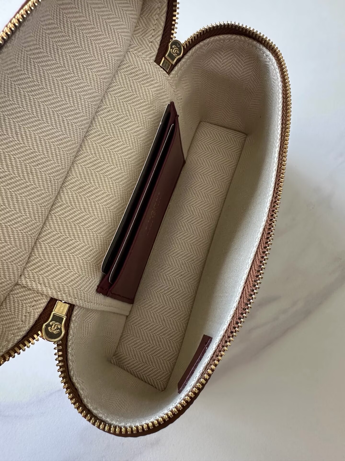 Chanel Vanity With Chain AP5346 Brown