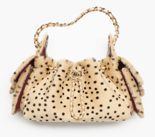 CHANEL 25 Mini Handbag AS5631 Light Beige & Black