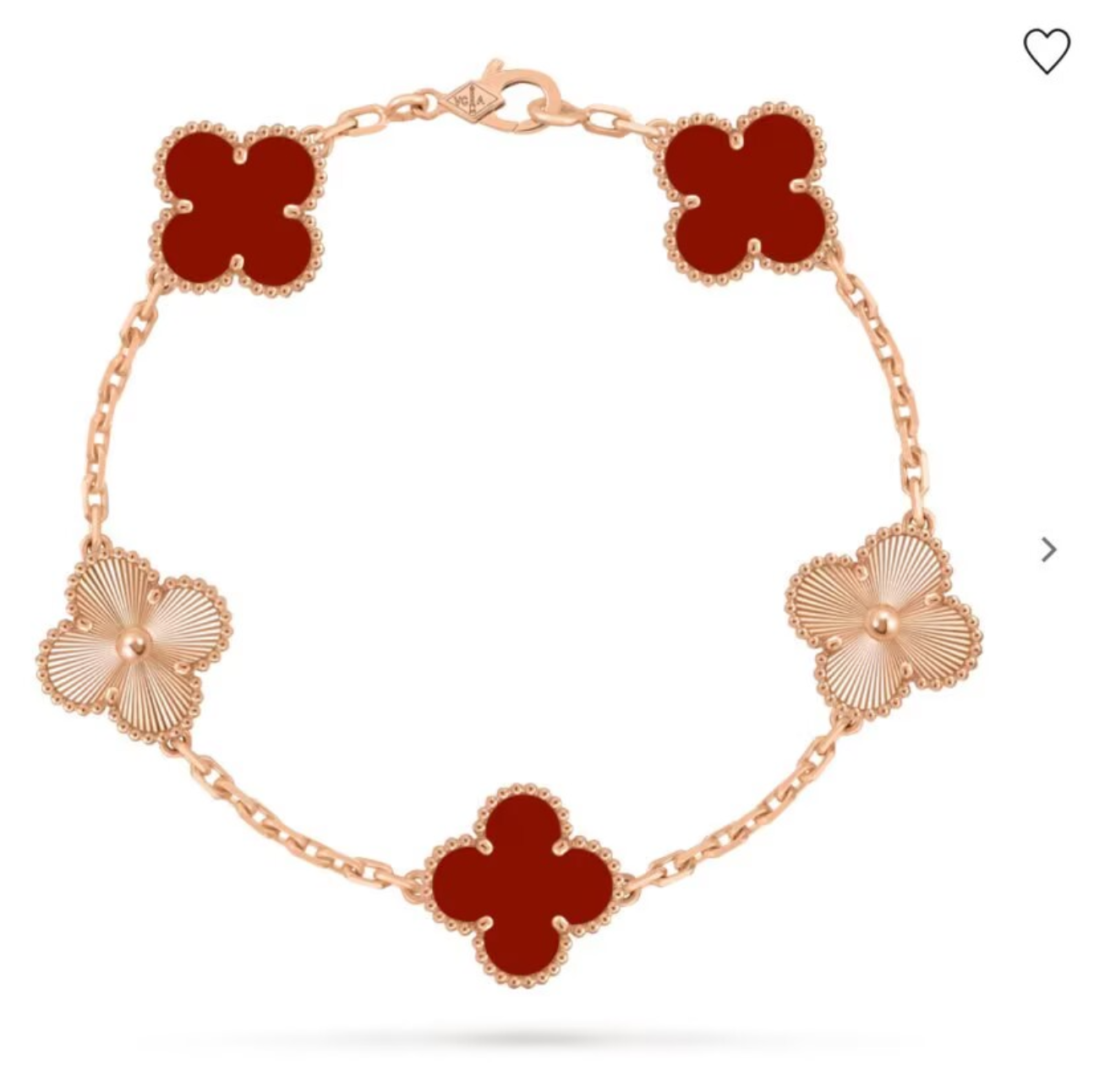 Van Cleef & Arpels Vintage Alhambra Bracelet 5 motifs VCARP7RP00