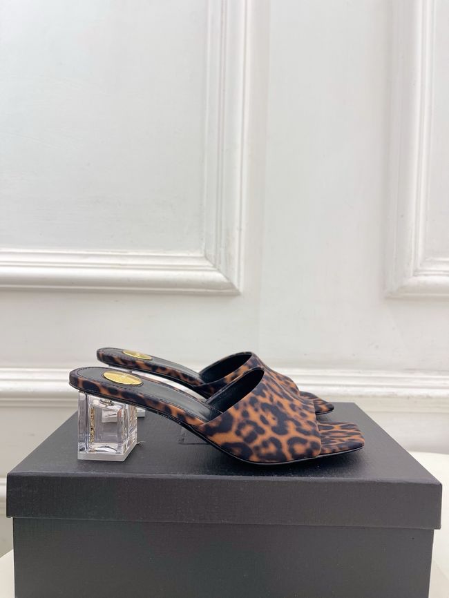 Saint Laurent SABRINA mules in TPU 5CM 64172-1