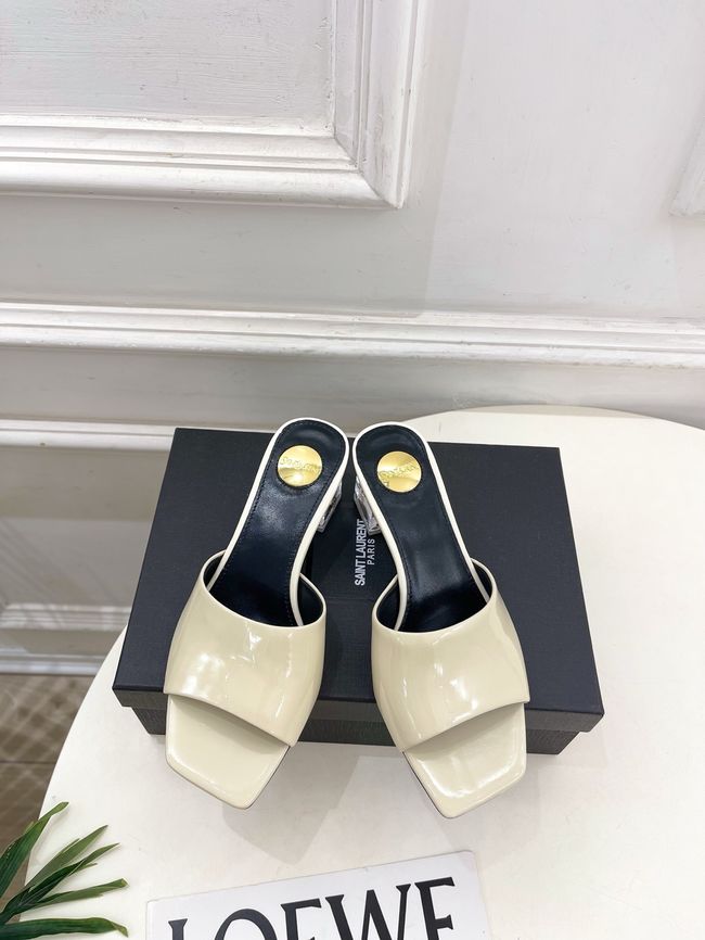 Saint Laurent SABRINA mules in TPU 5CM 64172-8