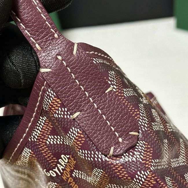 Goyard Hobo Boheme Mini Bag CL51P burgundy