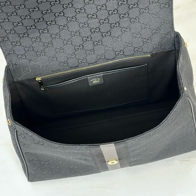 Gucci Paparazzo large top handle bag 875019 black