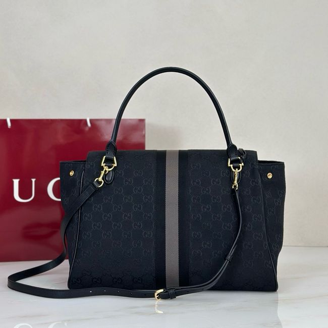 Gucci Paparazzo large top handle bag 875019 black