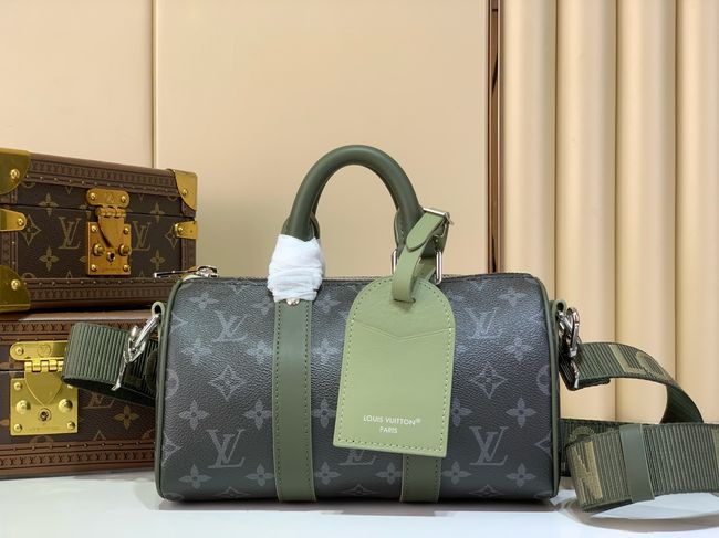 Louis Vuitton Keepall Bandouliere 25 M28638 Khaki Green