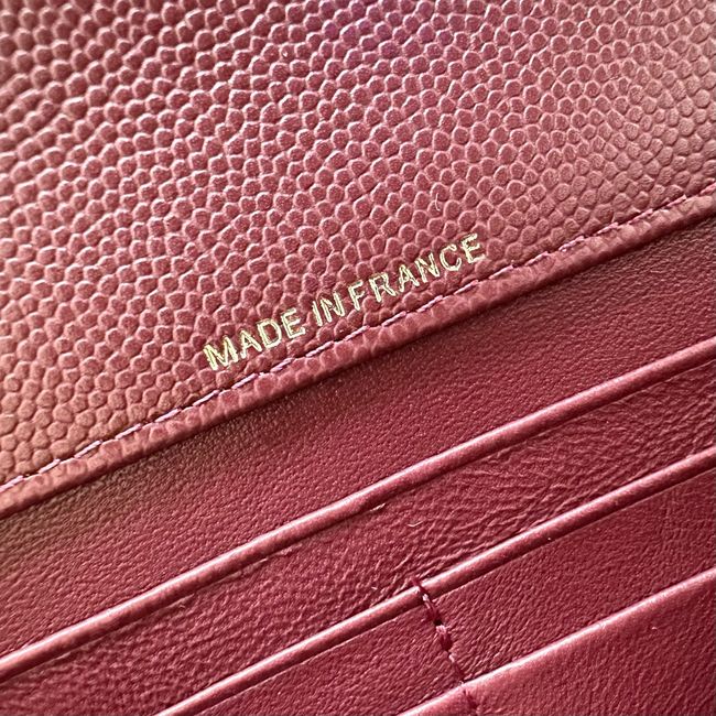 Chanel Clutch with chain AP5280 Burgundy